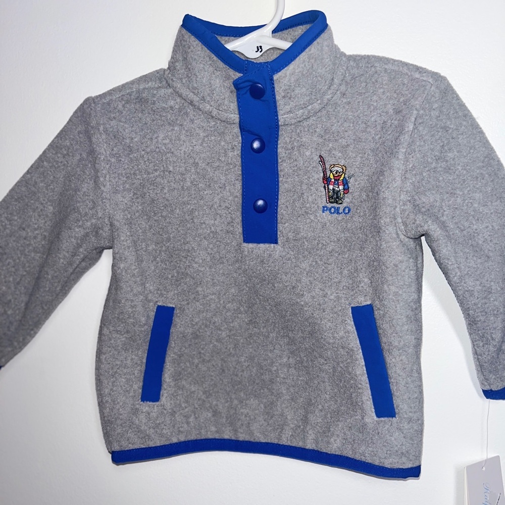 Polo Ralph Lauren fleece pull over 9m